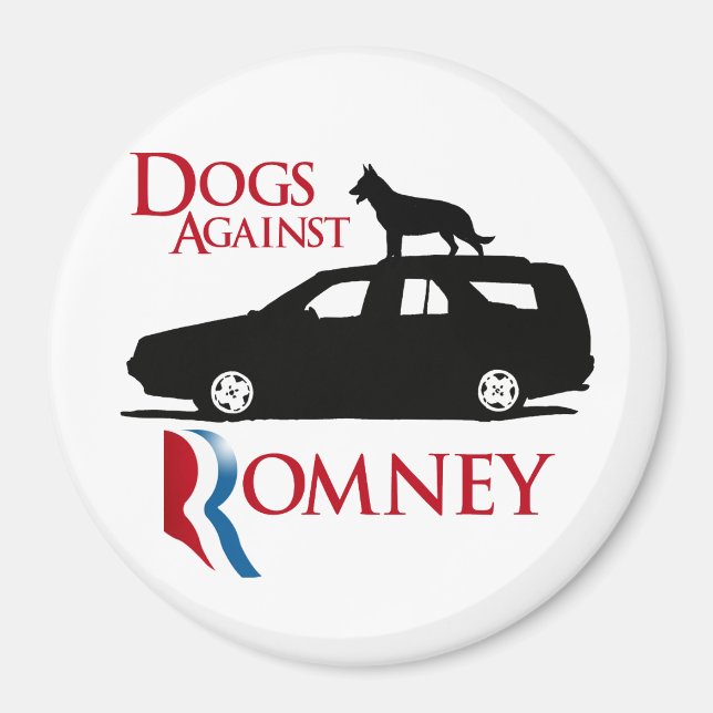 Hundar mot Romney -.png Magnet (Framsidan)