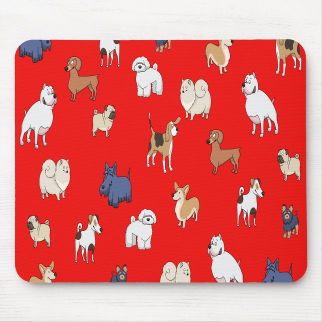 Hundar Mousepad Musmatta (Framsidan)