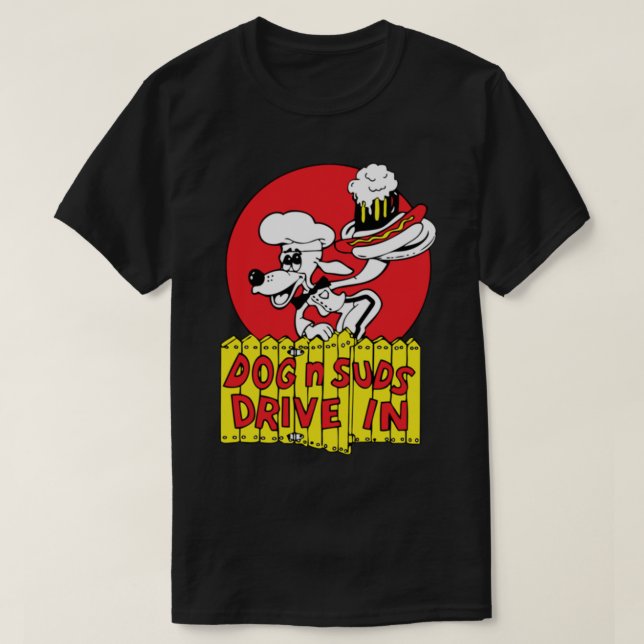 Hundar n suds logotyp Classic T-Shirt (Design framsida)