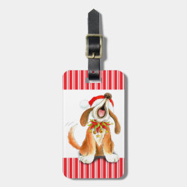 Hundar namn adress christmas-bagagemärke bagagebricka