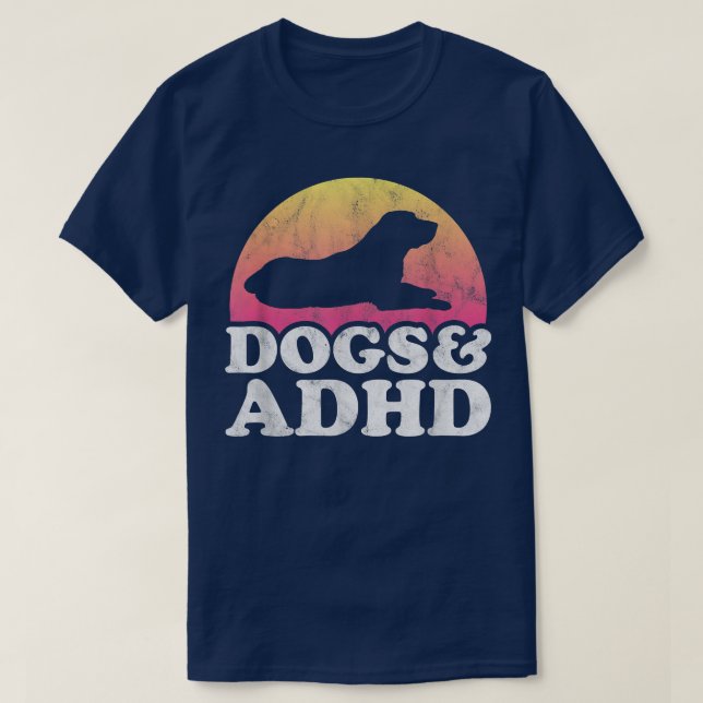 Hundar och ADHD Manar Women's Hund562 T Shirt (Design framsida)