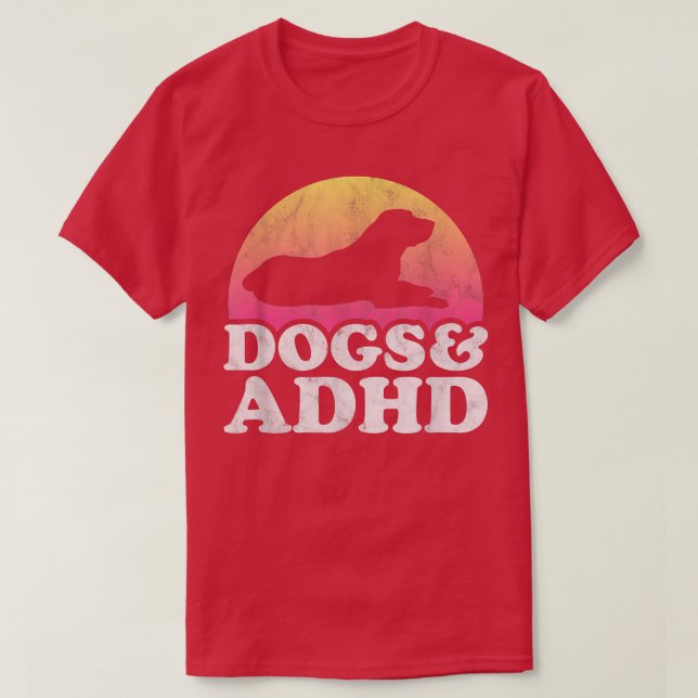 Hundar och ADHD Manar Women's Hund 561 T Shirt (Design framsida)