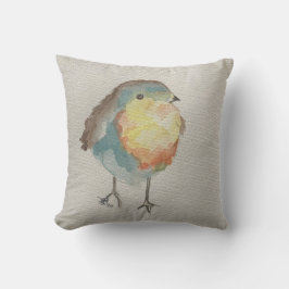 Hundar och Bird Pillow Kudde