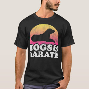 Hundar och Karate Manar eller Womens Hund T Shirt
