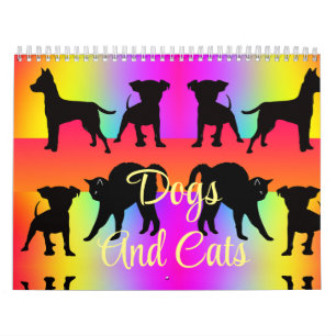 Hundar och katter 12 månaders kalender