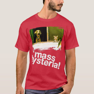 Hundar och katter som lever tillsammans t shirt