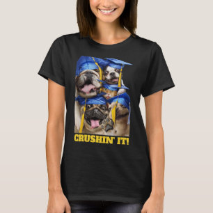 Hundar och kattutexaminerade i fotobås t shirt