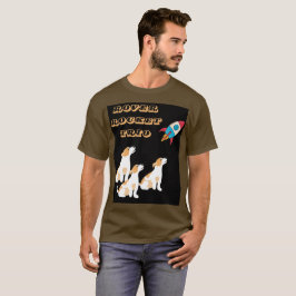 Hundar och raketer med kosmetiska drömmar t shirt