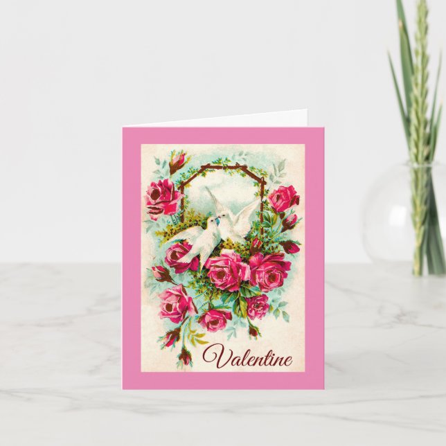 Hundar och Ro Valentinkort Helgkort (Framsida)