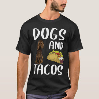 Hundar och Tacos Boykin Spaniel, mexikanska livsme T Shirt