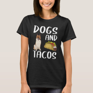 Hundar och Tacos Isländska fårhundens mexikanska m T Shirt