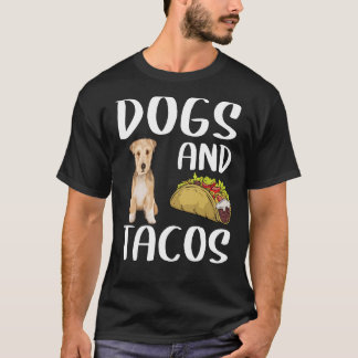 Hundar och Tacos Lakeland Terrier, mexikanska livs T Shirt