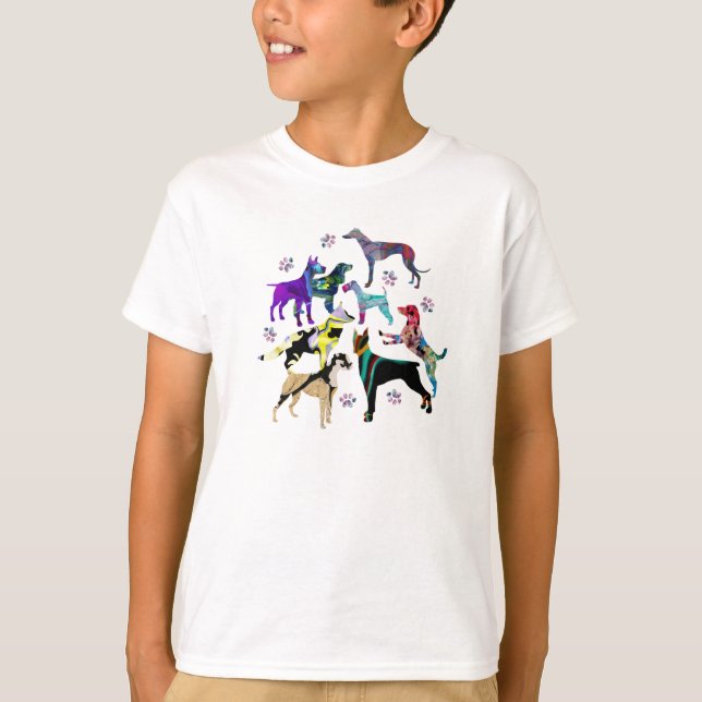Hundar och Tass T Shirt (Framsida)