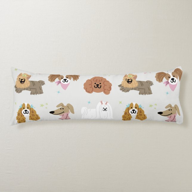 Hundar Pets Kids Room Kroppskudde (Framsidan)