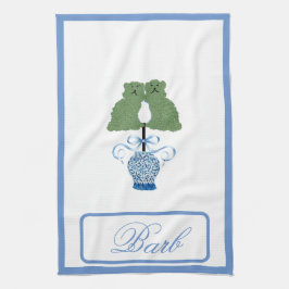 Hundar Pickleball Decor Hand Towel Kökshandduk