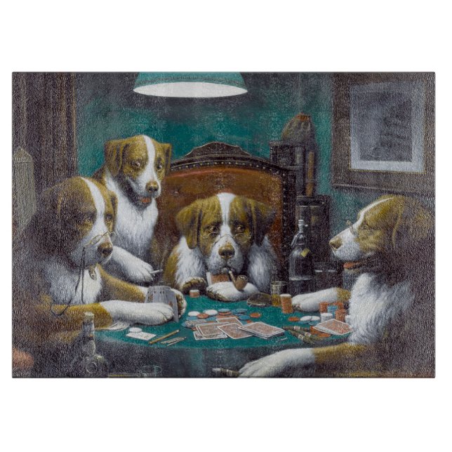 Hundar Poker Cassius Marcellus Coolidge 1894 (Framsidan)