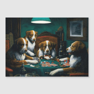 Hundar Poker-spel