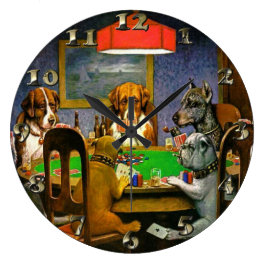Hundar Poker Stor Klocka