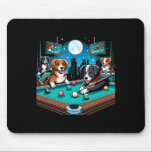 Hundar som spelar Bassäng Bord miljardsteg 8 Boll Musmatta<br><div class="desc">Hundar som spelar Bassäng Bord miljardsteg 8 Boll</div>