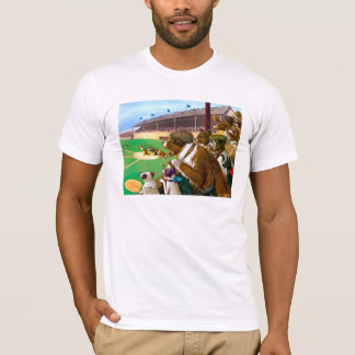 Hundar spelar baskiska tee
