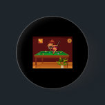 Hundar spelar Billiard Bassäng Billiards Player Hu Knapp<br><div class="desc">Hundar spelar Billiard Bassäng Billiards Player Hund älskare</div>