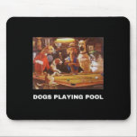Hundar spelar upp Bassäng Art Puppies Snooker Pock Musmatta<br><div class="desc">Hundar som spelar upp Bassäng Art Puppies Snooker Pocket Billiards</div>