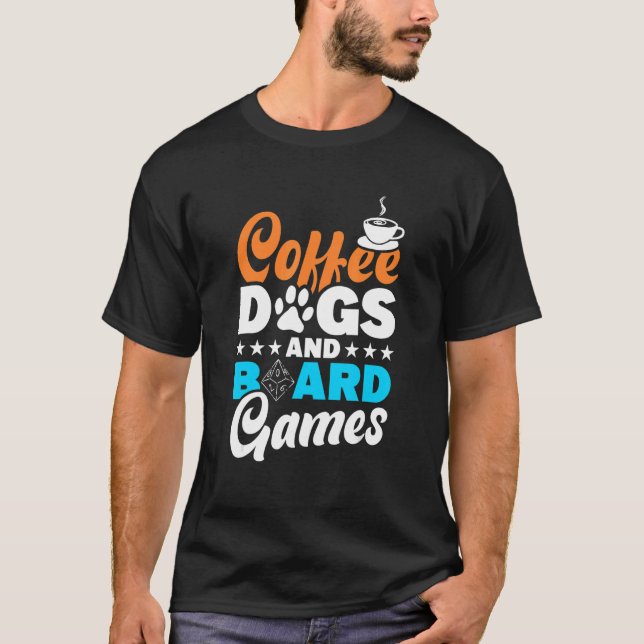 hundar-spelbord spelbord spelbord t shirt (Framsida)