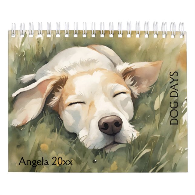Hundar, Spipande Hundar Kalender (Omslag)