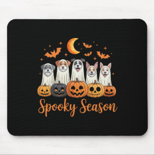 Hundar Spöken Cute Hundar tryckt som Ghost Funny H Musmatta