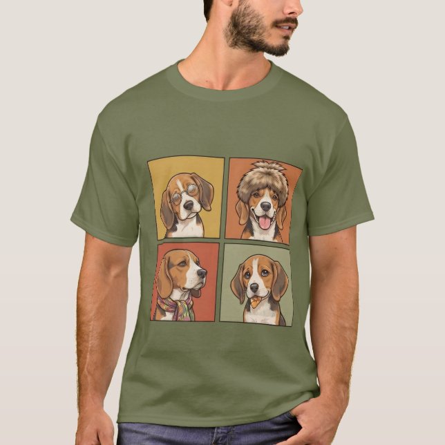 hundar t shirt (Framsida)