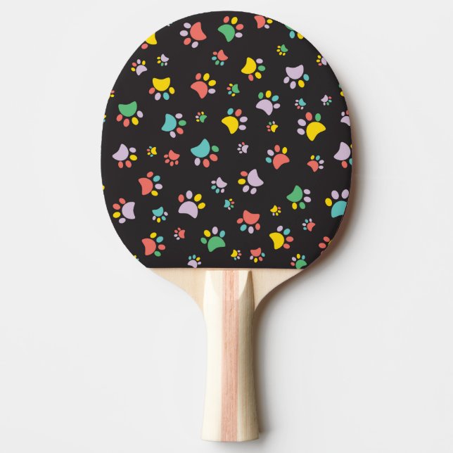 Hundar tassar Door Mat Pingisracket (Framsidan)