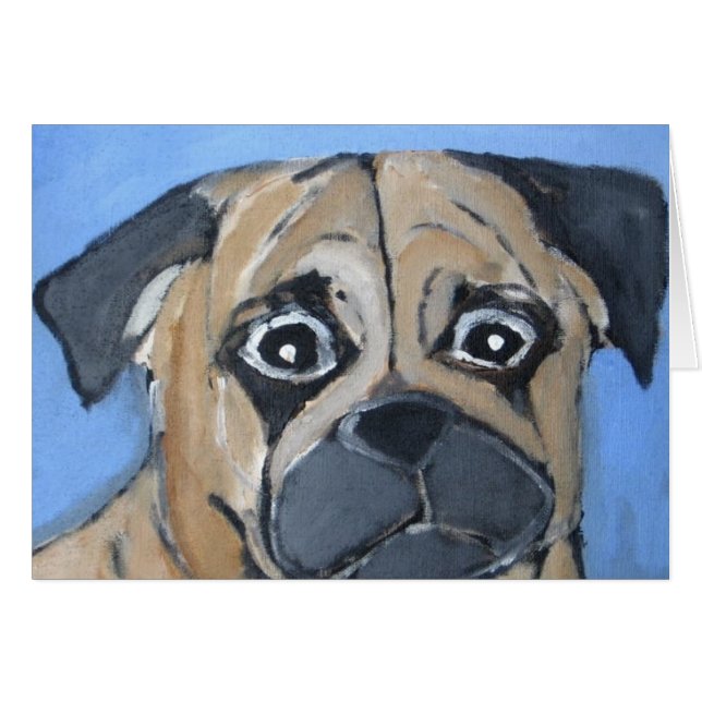 hundar vid eric ginsburg hälsningskort (Framsidan Horizontal)