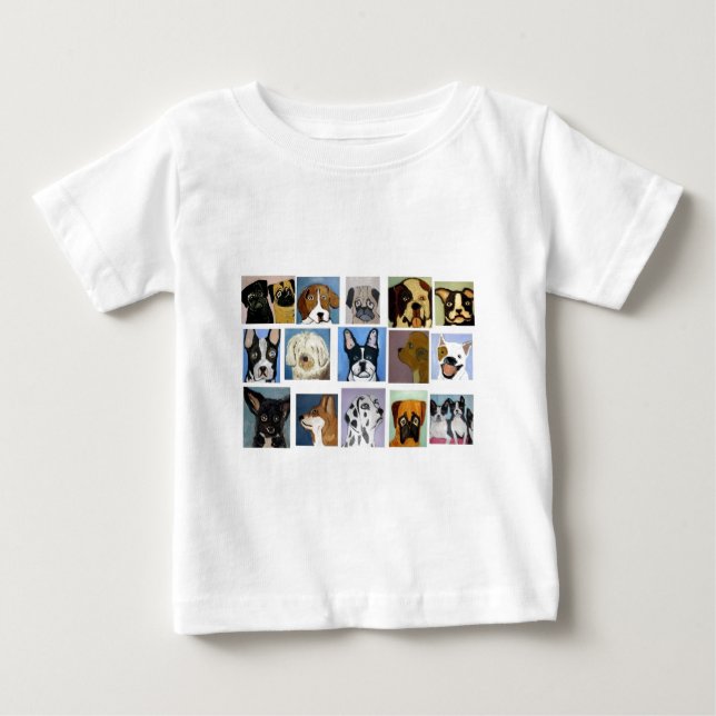 hundar vid eric ginsburg t shirt (Framsida)