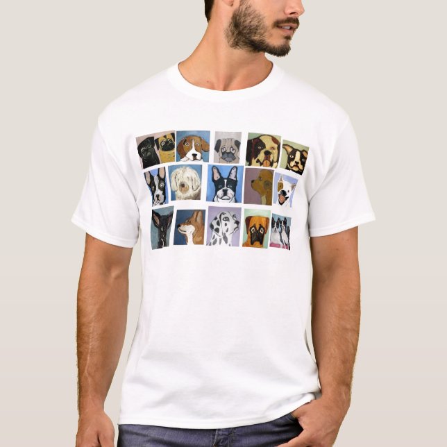 hundar vid eric ginsburg t-shirt (Framsida)