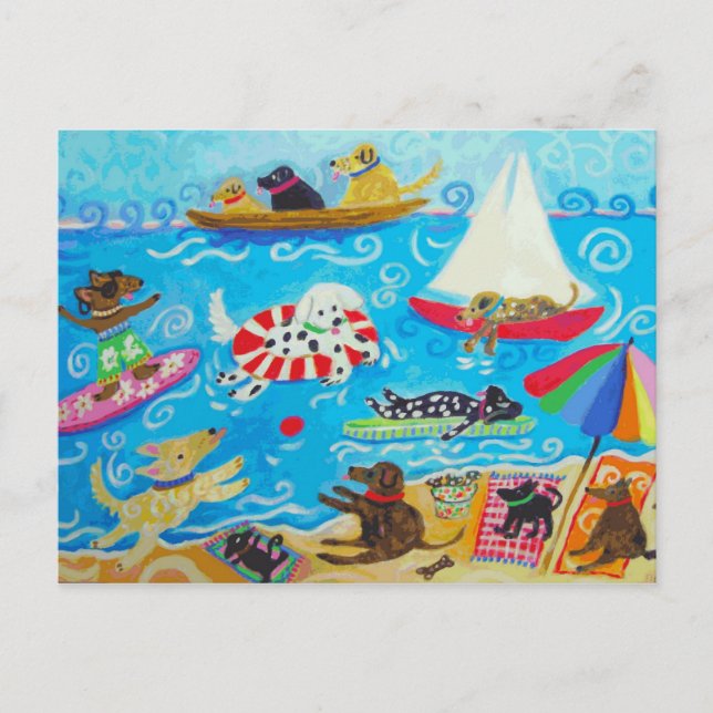 Hundar vykort (Framsida)