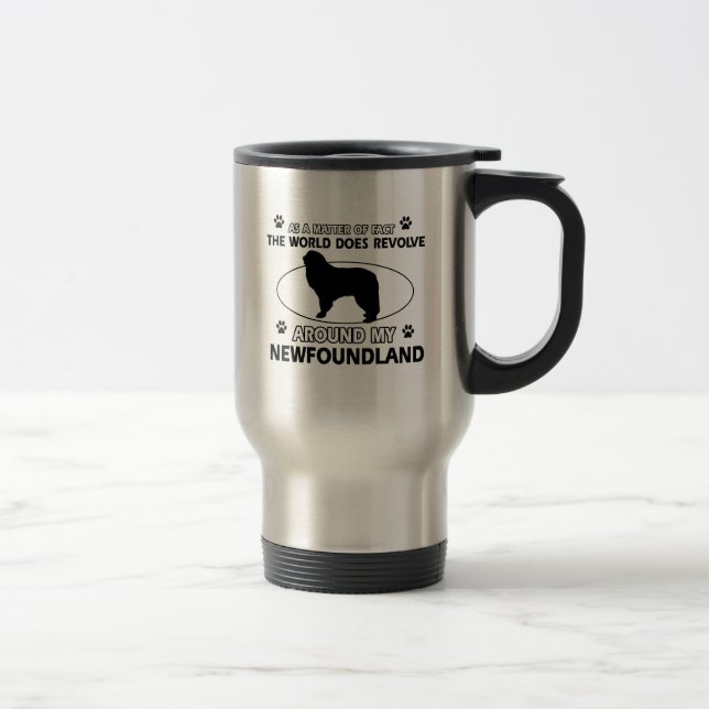 Hundarna kretsar runt om min newfounland resemugg (Höger)