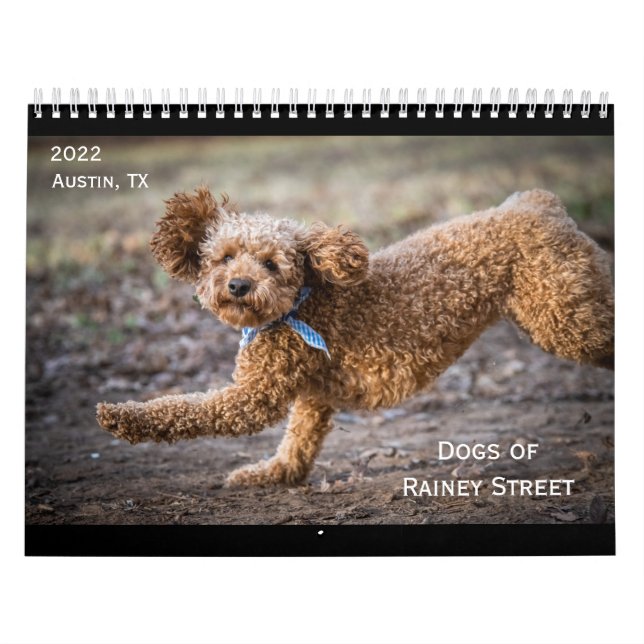 Hundarna Rainey Street Calendar Kalender (Omslag)