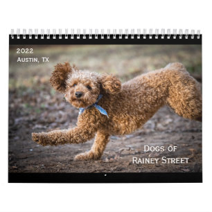 Hundarna Rainey Street Calendar Kalender