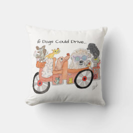 Hundars Drömobil Kudde