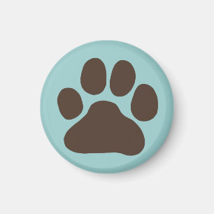 Hundavtryck Magnet