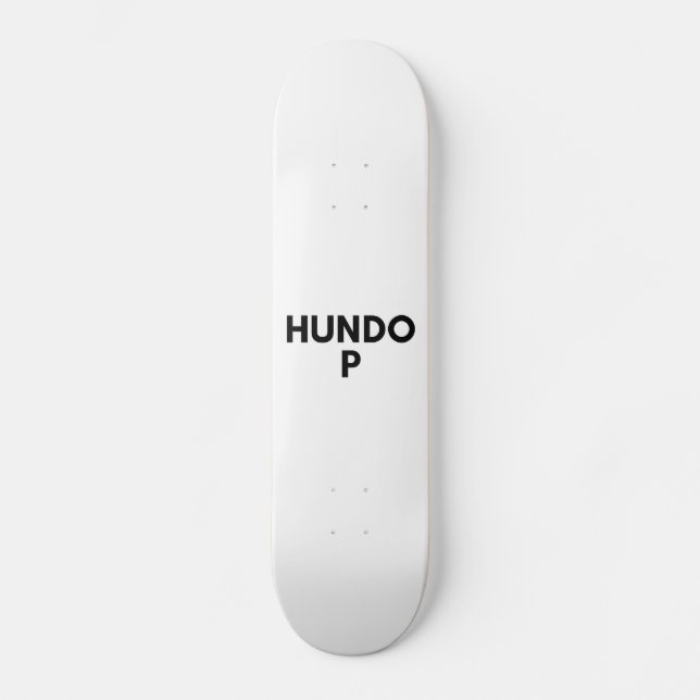 hundbak mini skateboard bräda 18,5 cm (Framsida)