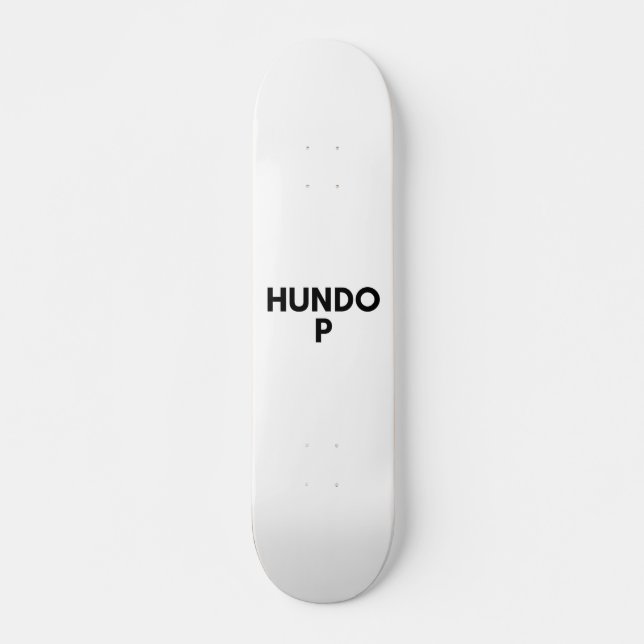 hundbak mini skateboard bräda 18,5 cm (Framsida)