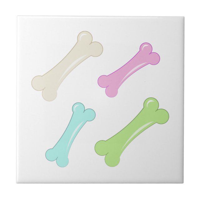 Hundben Kakelplatta (Framsidan)