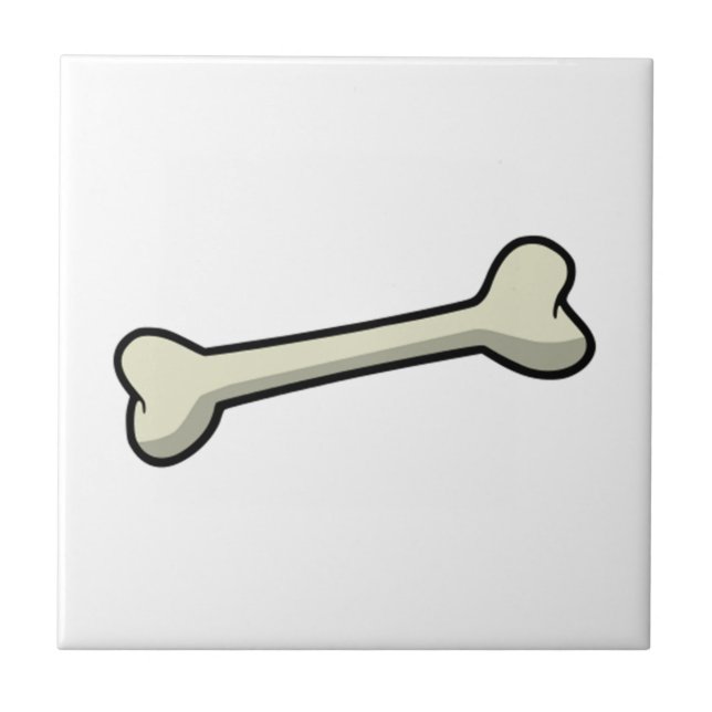 Hundben Kakelplatta (Framsidan)