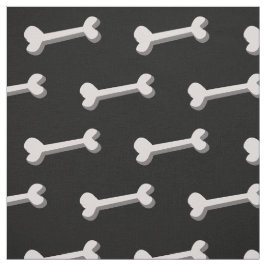 Hundbenmönster Tyg