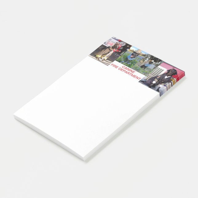 Hundbrandkår Notisblock Post-it Block (Vinklad)