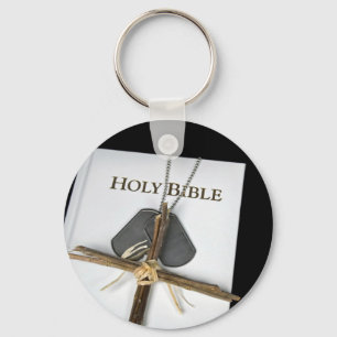 hundbrickor med kor på bibel nyckelring