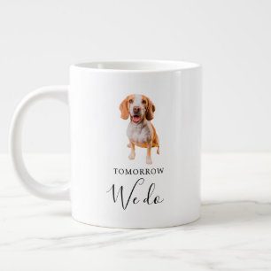 Hundbröllop jumbo mugg