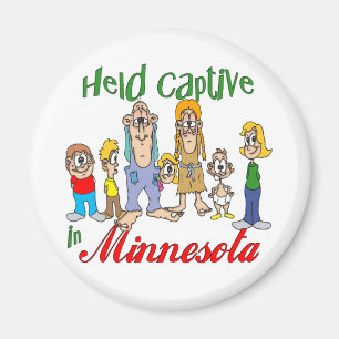 Hundd Captive i Minnesota Magnet