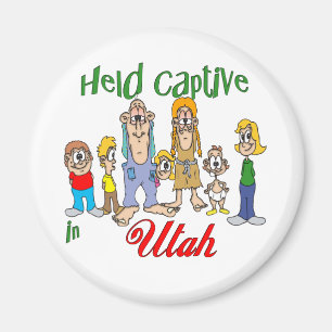 Hundd Captive i Utah Magnet
